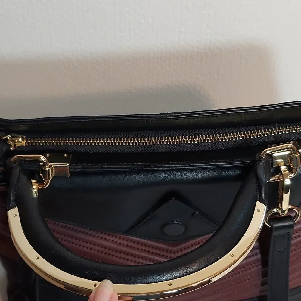 Vince Camuto Quilted Leather Satchel